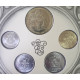 Годовой набор разменных монет 1 2 5 10 рублей 2025 ММД год с жетоном