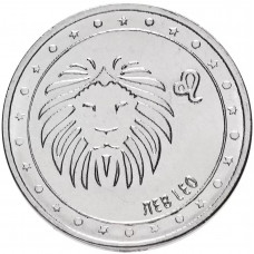 Приднестровье 1 рубль 2016 год UNC UC# 126 ПМР Знаки зодиака - Лев (BOX388)