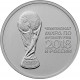 Россия 25 рублей 2018 год UNC Чемпионат мира по футболу 2018, Россия - Кубок