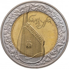 Украина 5 гривен 2003 год UNC KM# 200 Бандура (биметалл)