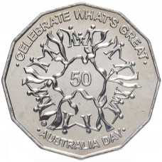 Австралия 50 центов 2010 год KM# 1525 День Австралии