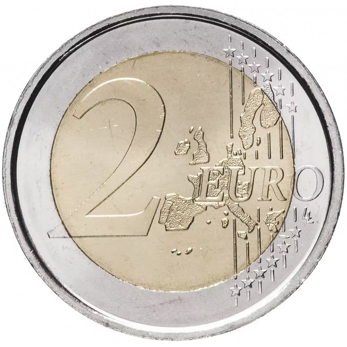 Испания 2 евро 2005 год «Дон-Кихот» Мигеля Сервантеса UNC KM# 1063