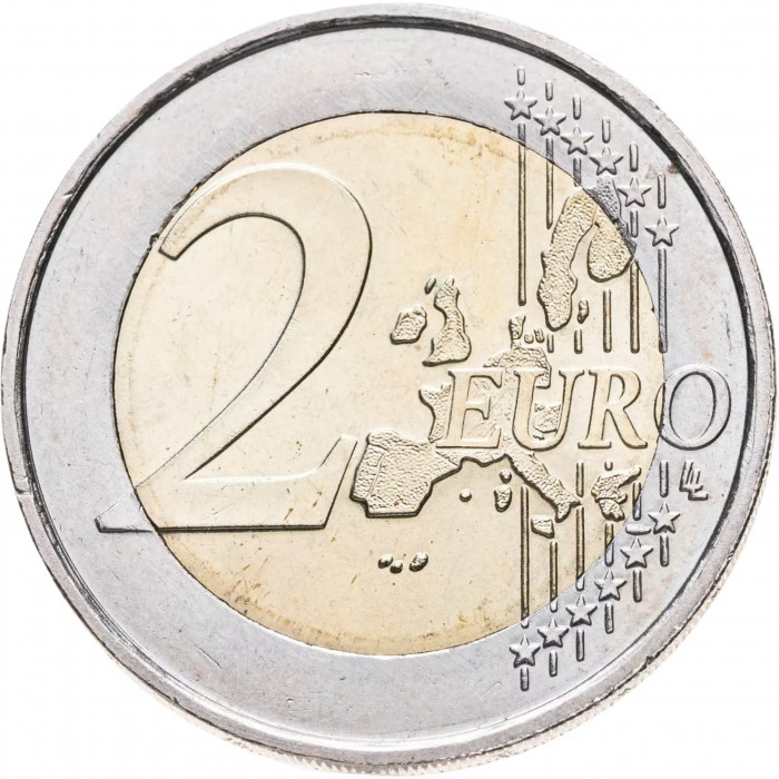 Бельгия 2 евро 2006 год UNC KM# 241 Конструкция Атомиум в Брюсселе