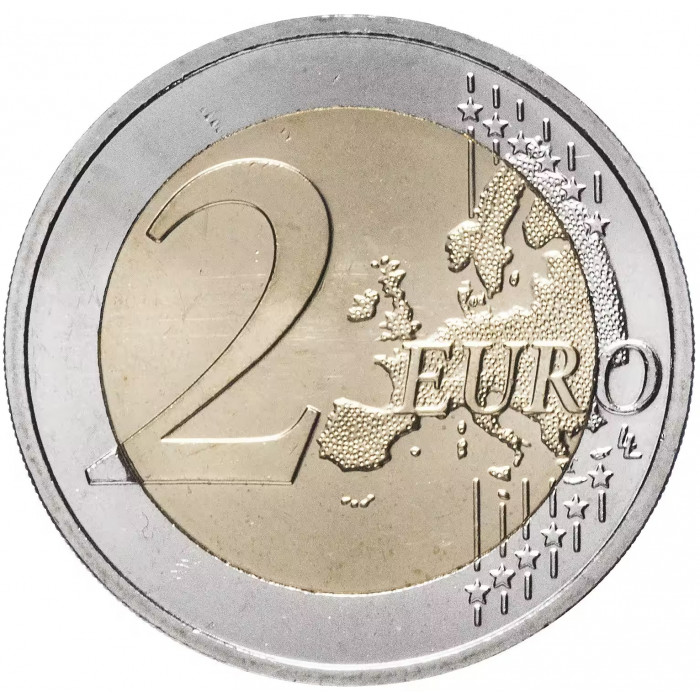 Австрия 2 евро 2007 год UNC KM# 3150 50 лет подписанию Римского договора