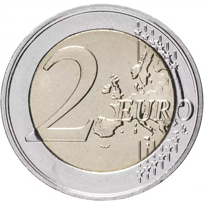 Бельгия 2 евро 2007 год KM# 247 50 лет подписанию Римского договора