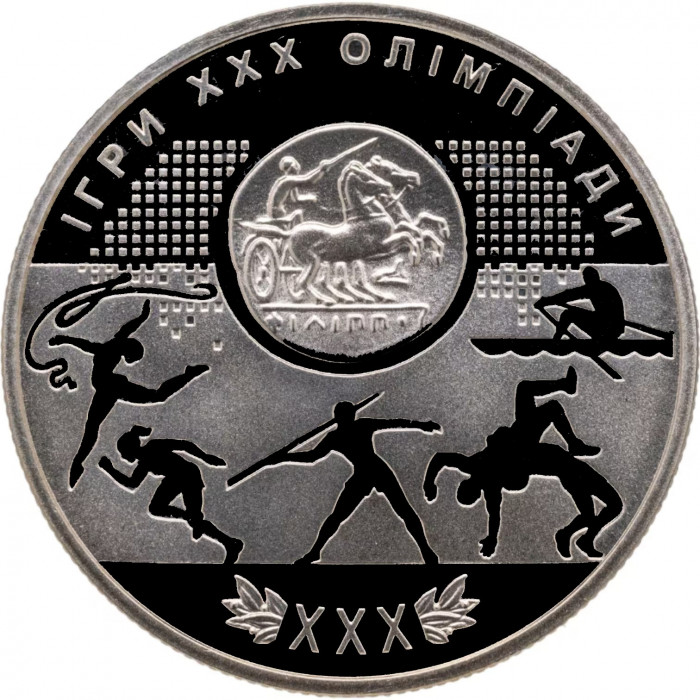 Украина 2 гривны 2012 год XXX летние Олимпийские Игры, Лондон BUNC KM# 675