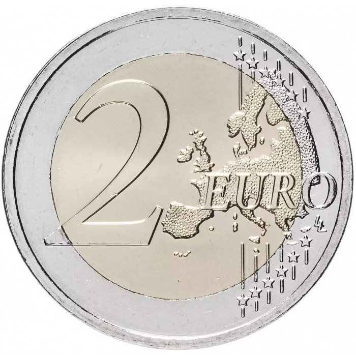 Мальта 2 евро 2011 год UNC KM# 144 Конституция Мальты - Первые выборы представителей в 1849 году