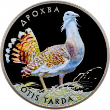 Украина 2 гривны 2013 год Дрофа BUNC KM# 698