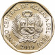Перу 1 соль 2019 год UNC UC# 111 Андская кошка (Leopardus jacobita)