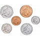 Гернси 1 2 5 10 20 50 пенсов 1998-2012 год Набор 6 монет