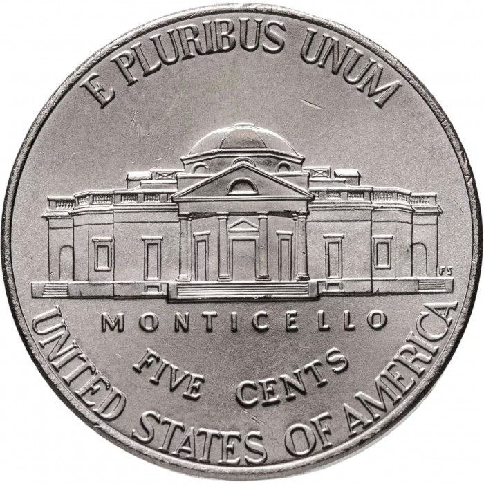 США 5 центов 2026 D год 250 лет независимости UNC UC# 456