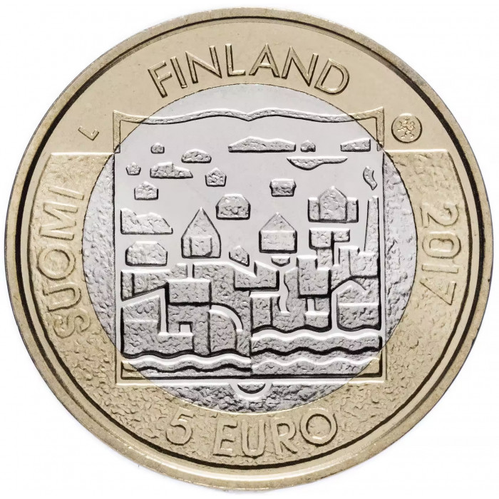 Финляндия 5 евро 2017 год Юхо Кусти Паасикиви (1946-1956) UNC UC# 207