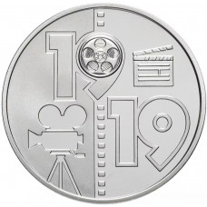 Украина 5 гривен 2019 год 100 лет Одесской киностудии BUNC UC# 384