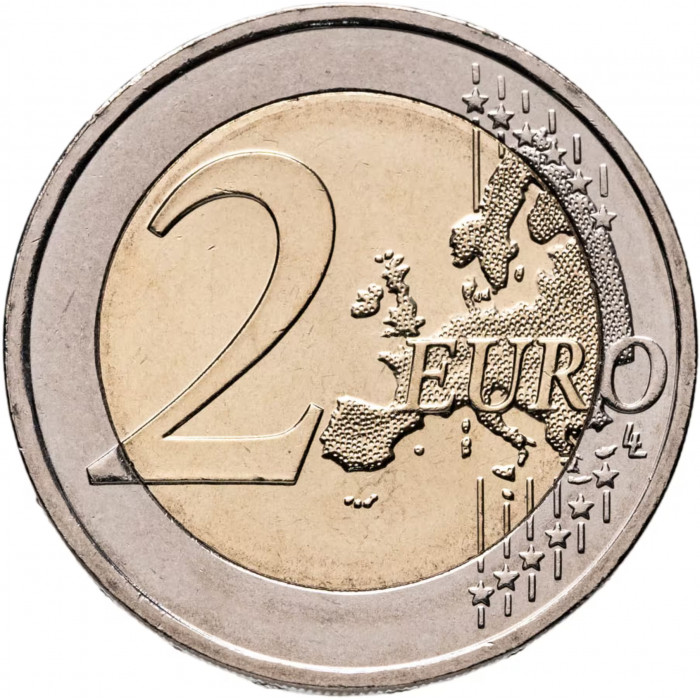 Греция 2 евро 2026 год Исход из Месолонгиона UNC UC# 118