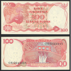 Индонезия 100 Рупий 1984 год UNC 122