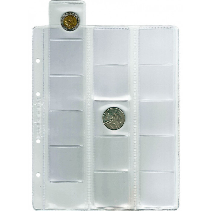 Альбом для монет Collection, с 10 скользящими листами формата Optima