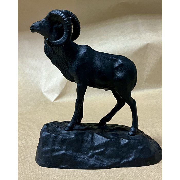 СССР Куса Чугун скульптура Архар Горный баран 1961 год 