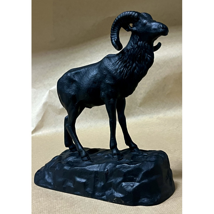 СССР Куса Чугун скульптура Архар Горный баран 1961 год 