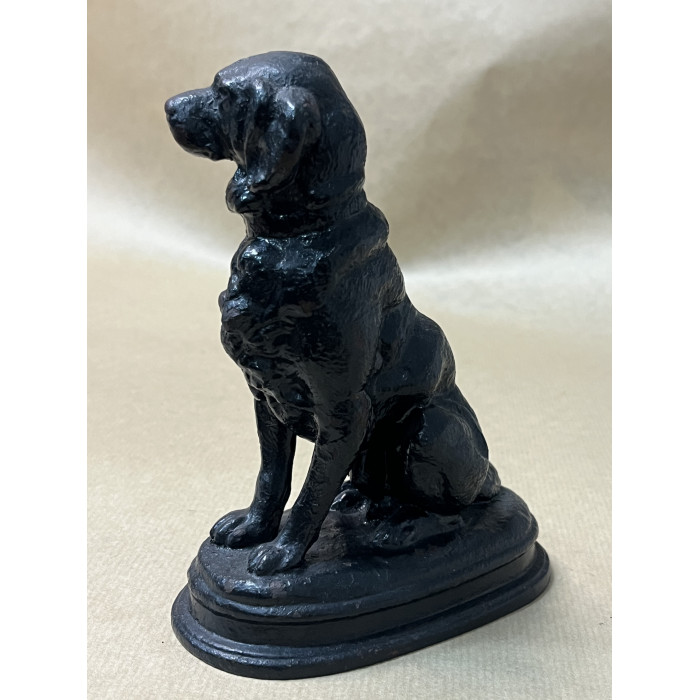 СССР СУЛЗ Чугун скульптура Собака охотничья (пресс-папье)