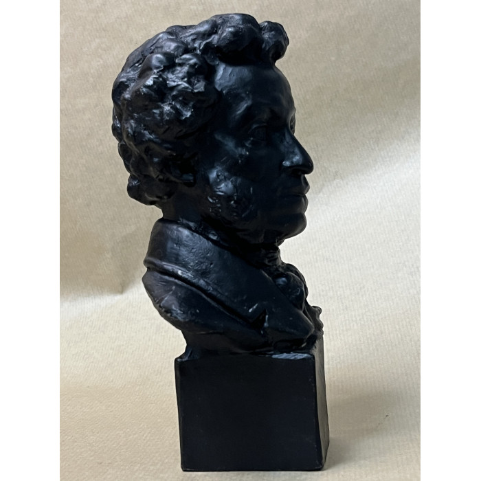 СССР СЧЛЗ Чугун  Бюст Пушкин скульптор Ермаков 1960 год Свердлолвск