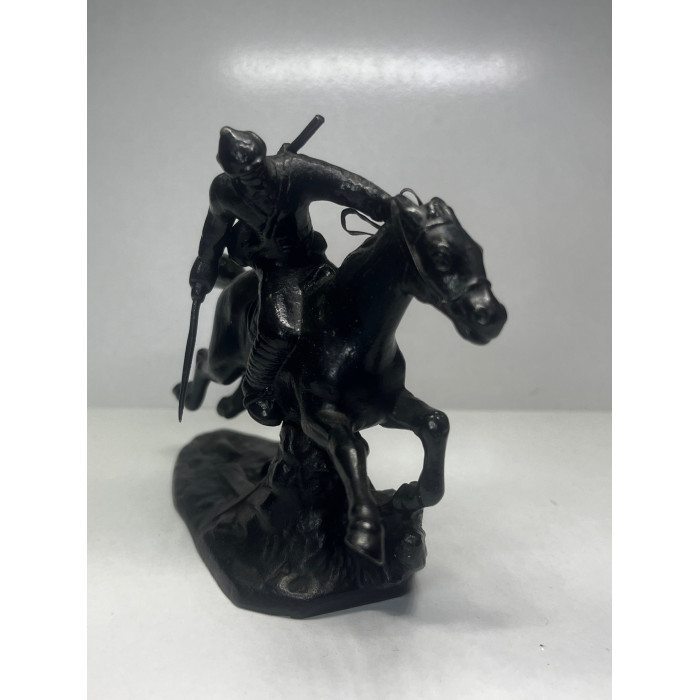 СССР Касли Чугун скульптура Красноармеец на коне Будёновец 1969 год 