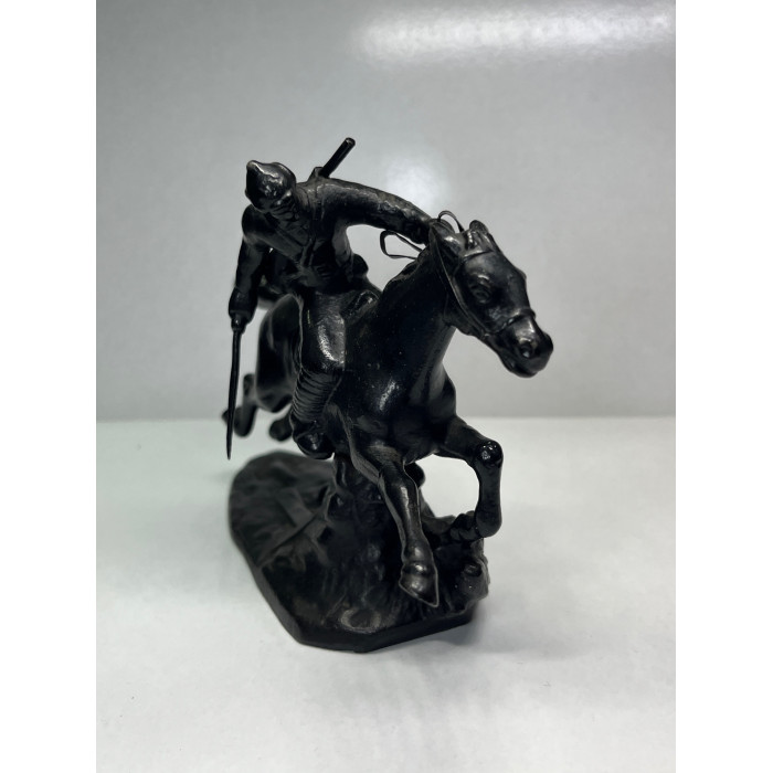 СССР Касли Чугун скульптура Красноармеец на коне Будёновец 1969 год 
