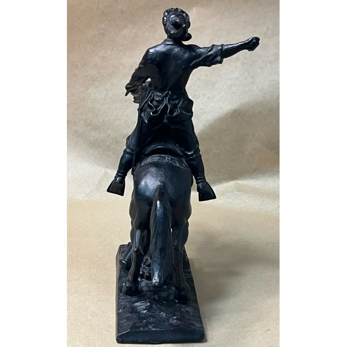 СССР Касли Чугун скульптура Салават Юлаев на коне 