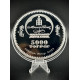 Монголия 5000 Тугриков 2007 год. "Китайский гороскоп - год крысы"; Ag - 5 Oz, Proof, позолота