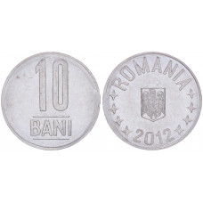 Румыния 10 Бани 2012 год XF KM# 191