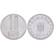 Румыния 10 Бани 2013 год XF KM# 191