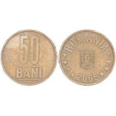 Румыния 50 Бани 2006 год XF KM# 192