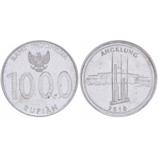 Индонезия 1000 Рупий 2010 год AUNC KM# 70 Ангклунг