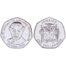 Ямайка 1 Доллар 2005 год XF KM# 164 Александр Бустаманте