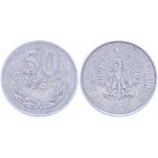 Польша 50 Грошей 1974 год Y# 48.1 (BOX2157)