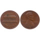 США 1 Цент 1982 D год XF KM# 201 Линкольн
