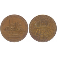 Германия Медаль 1980 год 100- летие гамбурского монетного двора Karstadt 35 мм