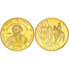 Мальта 50 Евроцентов 2004 год UNC Фантазийные выпуски ESSAI-PROBE
