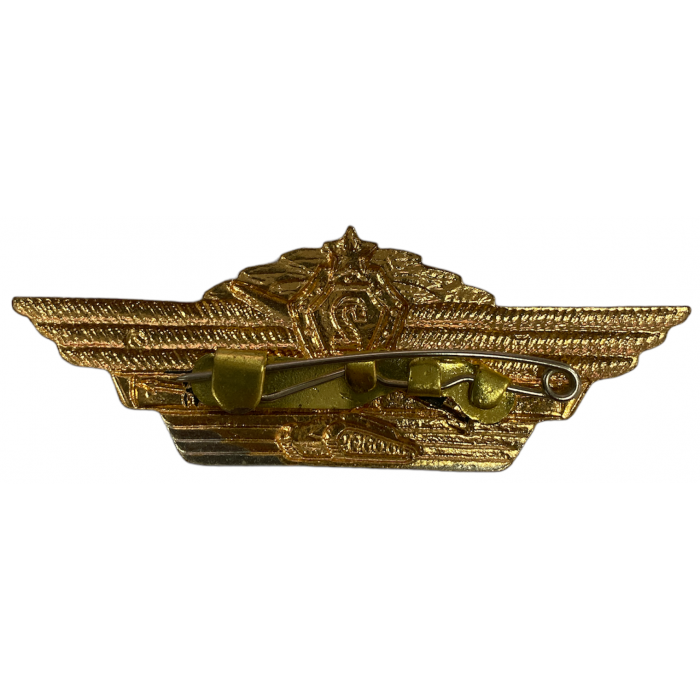 СССР Знак офицерская классность танкист 2 класс, тяжелый на заколке