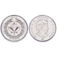 Канада 25 Центов 2006 год UNC KM# 629 Медаль за отвагу Елизавета II