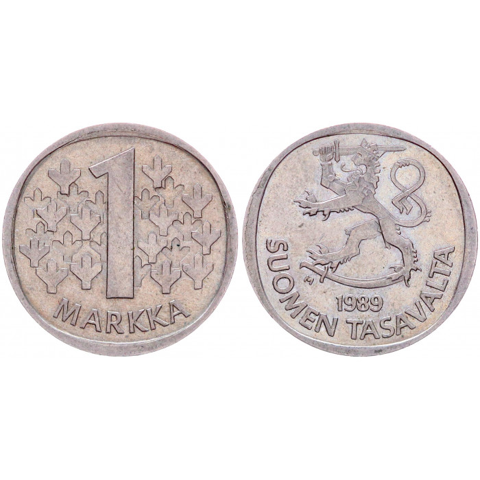 Финляндия 1 Марка 1989 год 