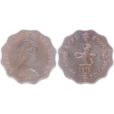Гонконг 2 доллара 1975 KM# 37 UNC