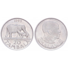 Малави 20 тамбал 1989 KM# 11a, UNC