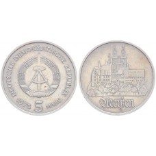 ГДР 5 марок 1972 Город Мейсен KM# 37, XF+