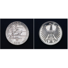 Германия Экю 1992 год. "25-е летние Олимпийские игры, Барселона 1992"; UC# 105, Proof
