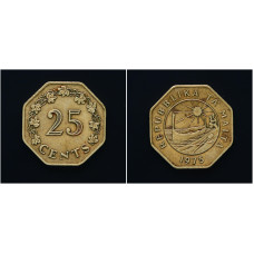 Мальта 25 Центов 1975 год. KM# 29, XF