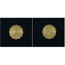 Парагвай 10 Сентимо 1953 год. KM# 25, UNC