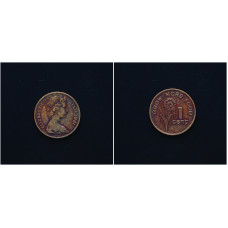 Фиджи 1 Цент 1981 год. "ФАО"; KM# 39, XF
