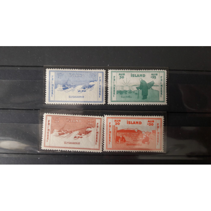 1933 Исландия почтовые марки **