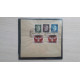 1945 почтовая марка Германия Рейх вырезка конверта надпечатки Курляндия