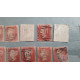 Великобритания почтовая марка 1854 -57 Victoria 20 шт